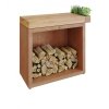 OFYR Butcher Block Storage 90 Corten Drewno Tekowe
